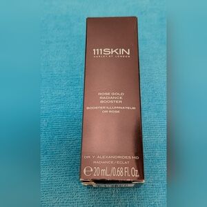 New Never Used Luxury Skincare 111SKIN Rose Gold Radiance Booster